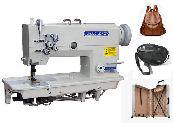 Máquina de coser de la sola de la aguja 3000RPM 8m m de la puntada alimentación de la aguja